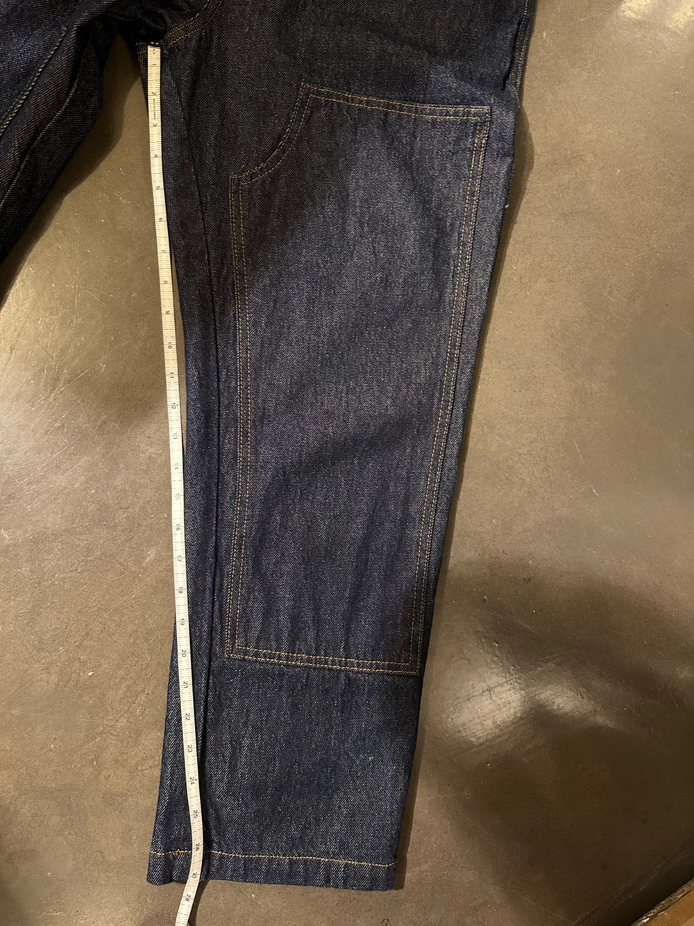NWOT Women’s NSF Patchwork Utility Wide Leg Jeans - Size 29 - Indigo Rinse - Picture 8 of 15